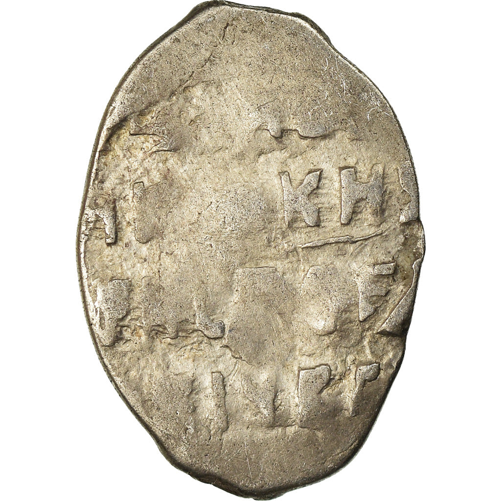 Coin, Russia, Feodor Ivanovich, Kopek, 1584-1598, Pskov, VF(20-25), Silver