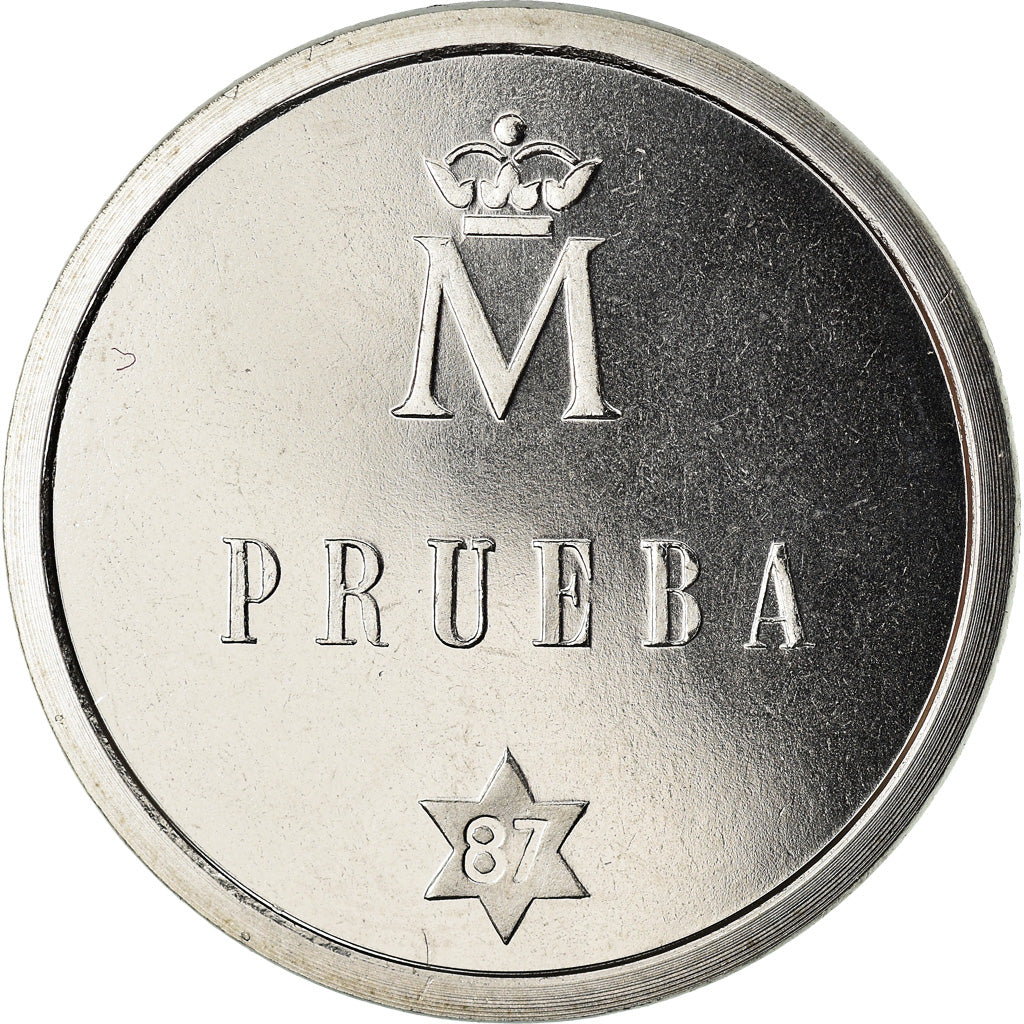 Münze, Spanien, Juan Carlos I, 500 Pesetas, 1987, Madrid, Proof, STGL