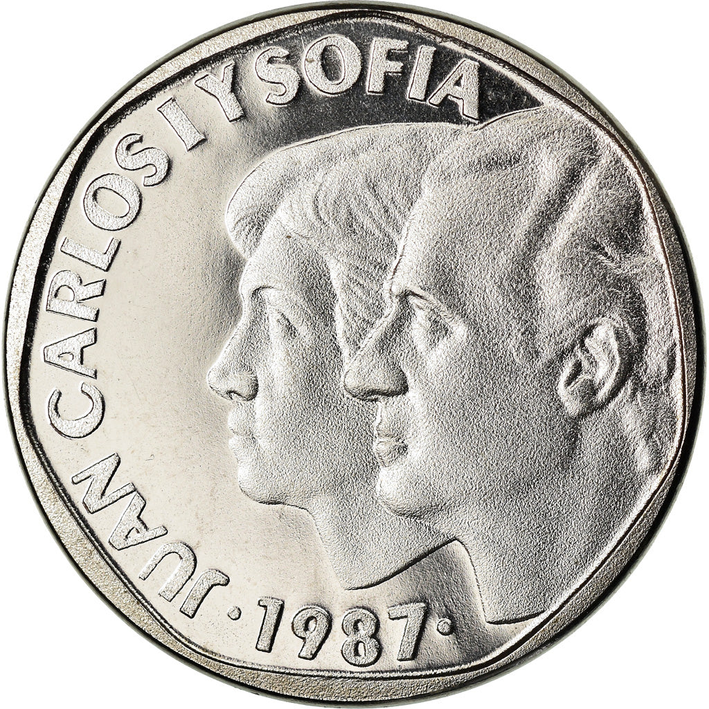 Coin, Spain, Juan Carlos I, 500 Pesetas, 1987, Madrid, Proof, MS(65-70)