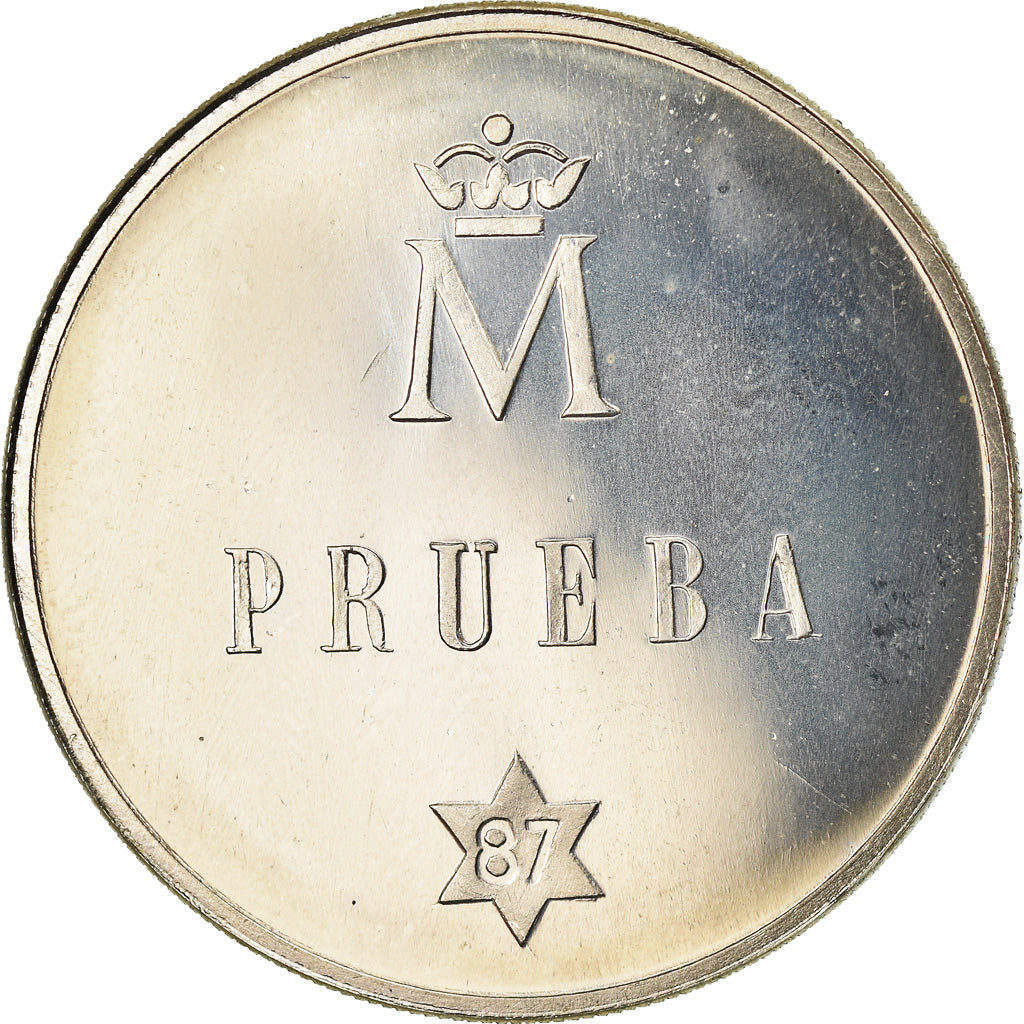 Moneta, Spagna, Juan Carlos I, 500 Pesetas, 1987, Madrid, Proof, FDC, Argento