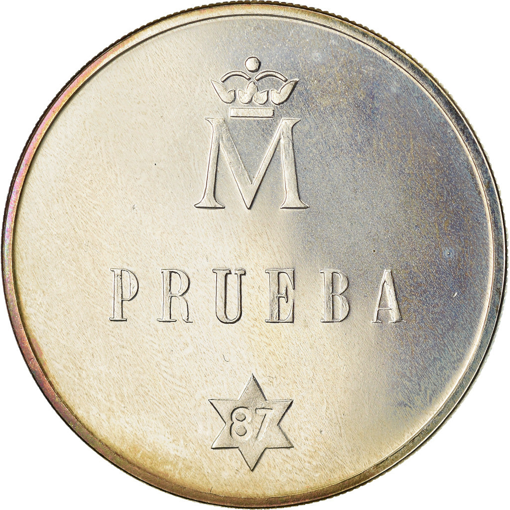 Moneda, España, Juan Carlos I, 500 Pesetas, 1987, Madrid, Proof, SC, Plata