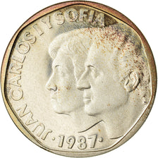 Coin, Spain, Juan Carlos I, 500 Pesetas, 1987, Madrid, Proof, MS(63), Silver