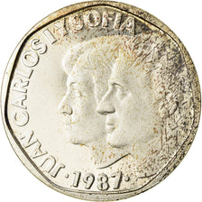 Coin, Spain, Juan Carlos I, 500 Pesetas, 1987, Madrid, Proof, MS(60-62), Silver