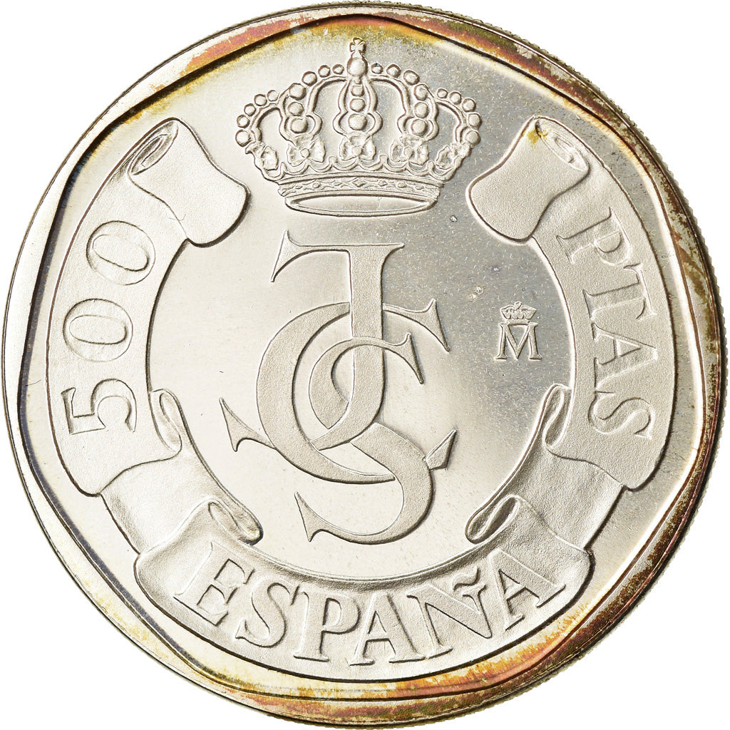 Coin, Spain, Juan Carlos I, 500 Pesetas, 1987, Madrid, Proof, MS(65-70), Silver