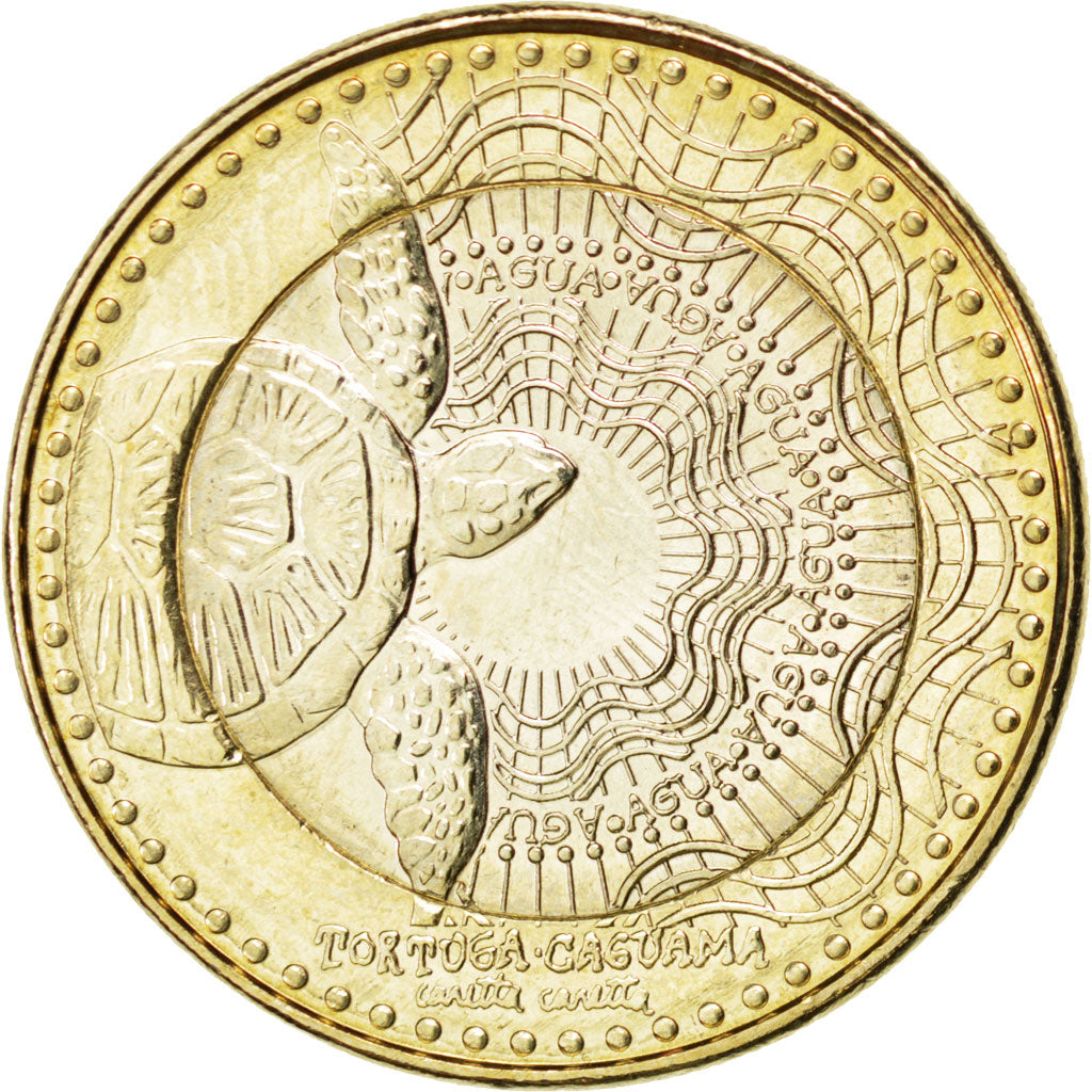 COLOMBIA, 1000 Pesos, 2012, KM #299, MS(63), Bi-Metallic, 26.7, 9.83