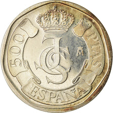 Coin, Spain, Juan Carlos I, 500 Pesetas, 1987, Madrid, Proof, MS(64), Silver