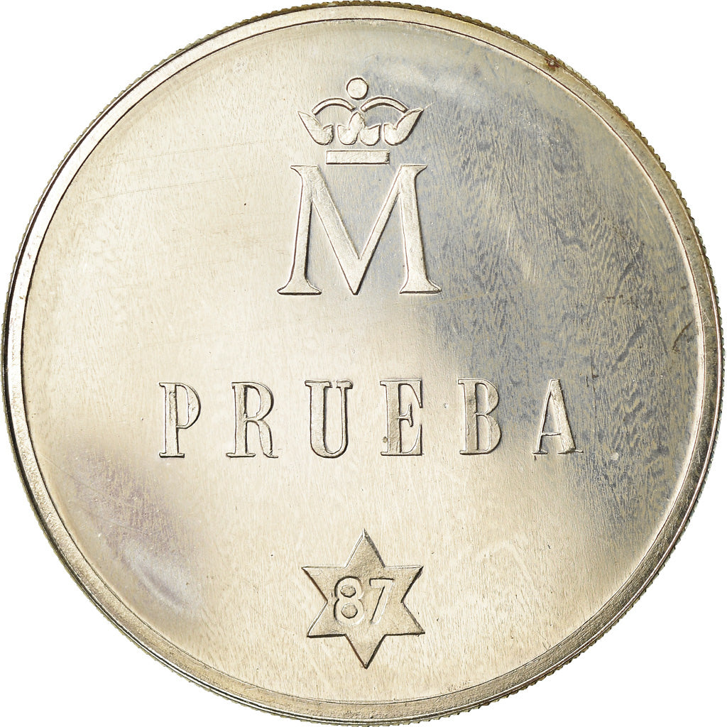 Coin, Spain, Juan Carlos I, 500 Pesetas, 1987, Madrid, Proof, MS(64), Silver