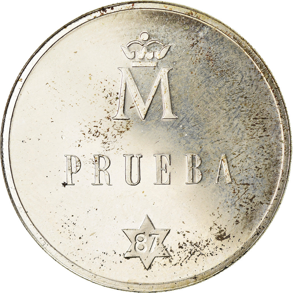 Moneta, Spagna, Juan Carlos I, 500 Pesetas, 1987, Madrid, Proof, SPL, Argento