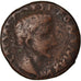 Moneda, Augustus, As, Rome, BC+, Cobre, RIC:431 var.