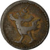 Monnaie, Cambodge, 2 Pe, 1/2 Fuang, 1880, TB+, Billon, KM:26