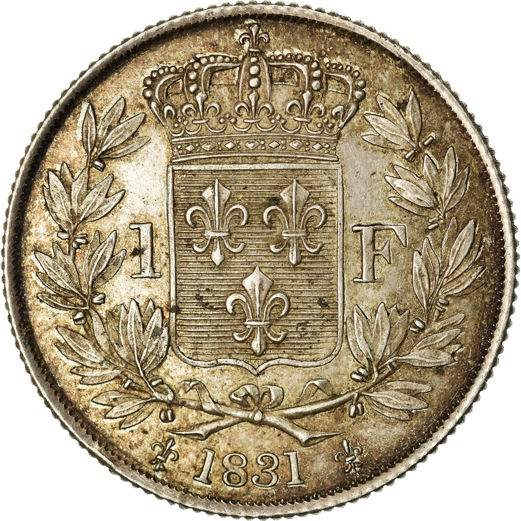 Moneda, Francia, Henri V, Franc, 1831, EBC, Plata, KM:28.2, Gadoury:451