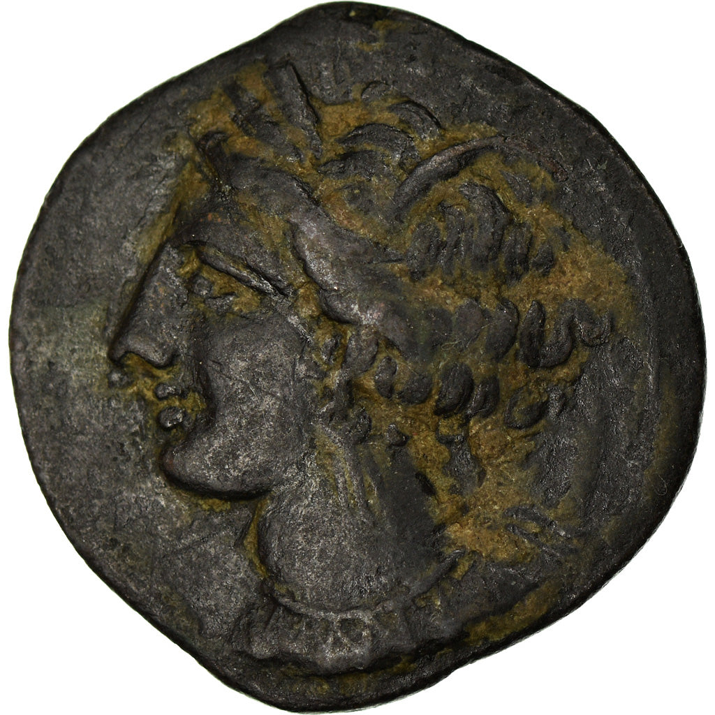 Monnaie, Zeugitana, Shekel, 300-264 BC, Carthage, TTB, Bronze, SNG-Cop:144