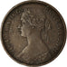 Moneta, Gran Bretagna, Victoria, Farthing, 1861, BB, Bronzo, KM:747.2