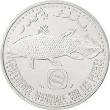 COMOROS, 5 Francs, 1992, Paris, KM #15, MS(63), Aluminum, 31, 3.79