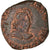 Moneda, Francia, Henri III, Double Tournois, 1586, La Rochelle, BC+, Cobre