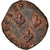 Coin, France, Henri III, Double Tournois, 1586, La Rochelle, VF(30-35), Copper