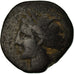 Moneta, Zeugitana, Shekel, 300-264 BC, Carthage, MB+, Bronzo, SNG-Cop:144