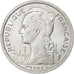 Coin, Comoros, 2 Francs, 1964, MS(63), Aluminum, KM:5, Lecompte:35