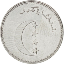 COMOROS, 10 Francs, 2001, Paris, KM #19, MS(63), Steel, 17, 2.40