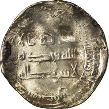 Moneta, Abbasid Caliphate, al-Mu'tazz, Dirham, AH 253 (867/868), Nasibin, MB+