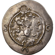 Monnaie, Royaume Sassanide, Khusrau I, Drachme, RY 28 (558/559), ML (Marw), TB+