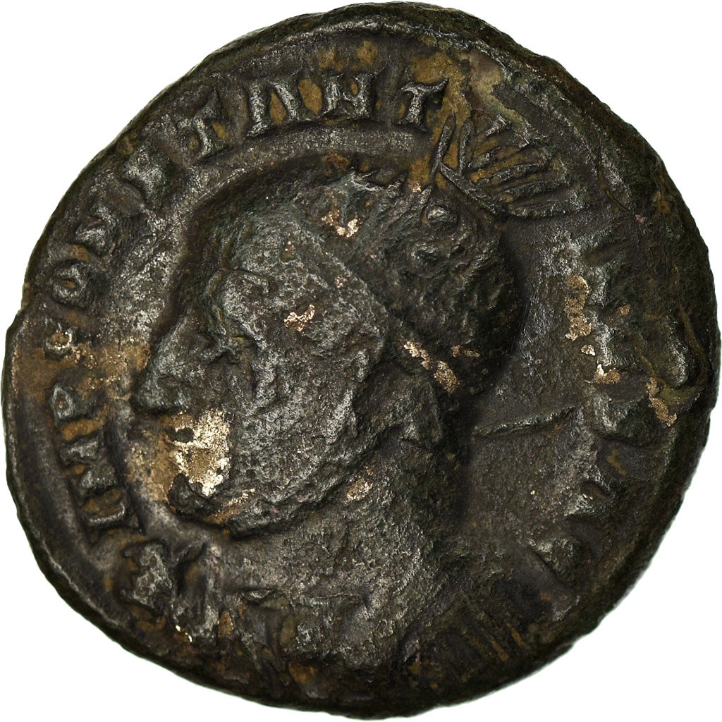 Moneta, Constantine I, Follis, 320, London, EF(40-45), Bronze, RIC:168