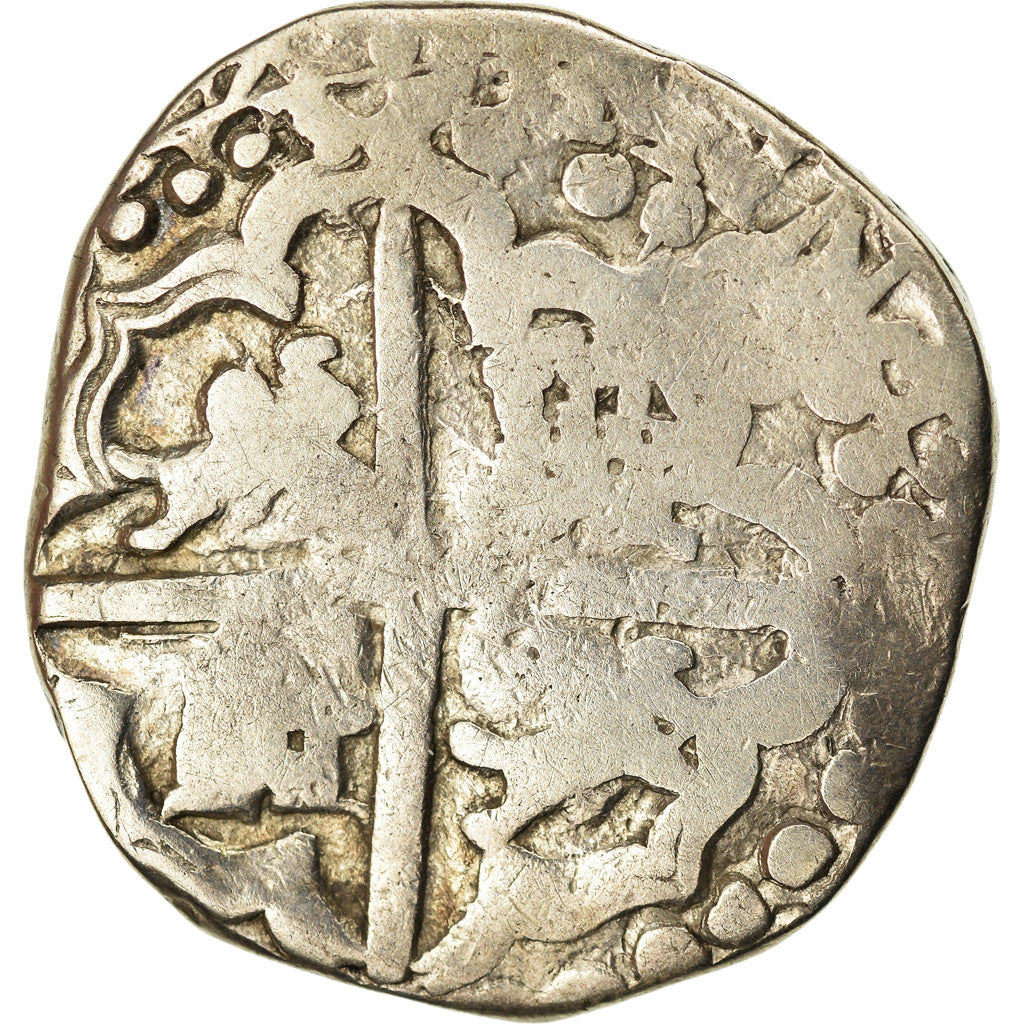 Moneda, Bolivia, Philip III, 4 Réales, 1618-1620, Potosi, COB, BC+, Plata