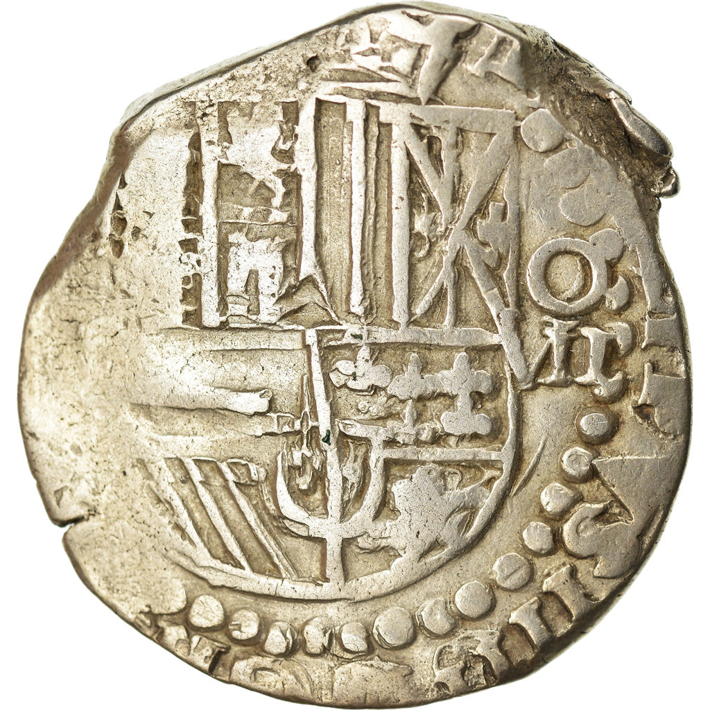 Münze, Bolivien, Philip III, 8 Reales, Potosi, COB, S+, Silber