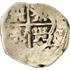 Munten, Spanje, Filip IV, 2 Reales, COB, FR, Zilver