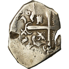 Moneda, España, Philip IV, Real, COB, BC+, Plata