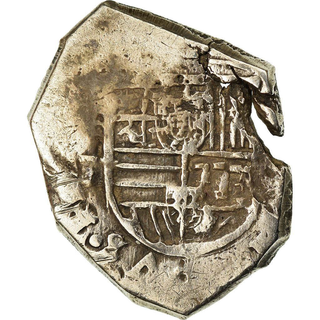 Moneda, España, Philip IV, Real, COB, BC+, Plata