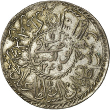Moneta, Tunisia, TUNIS, Mahmud II, 2 Piastres, AH 1245 (1829), BB, Biglione