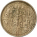 Moneda, Nepal, SHAH DYNASTY, Birendra Bir Bikram, 50 Paisa, 1980, BC+, Cobre -