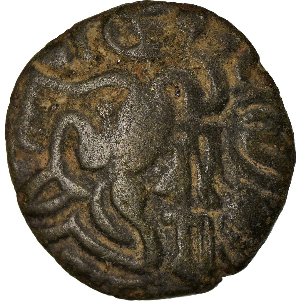 Monnaie, Ceylon, Lilavati, Massa, 1197-1210, TB+, Bronze