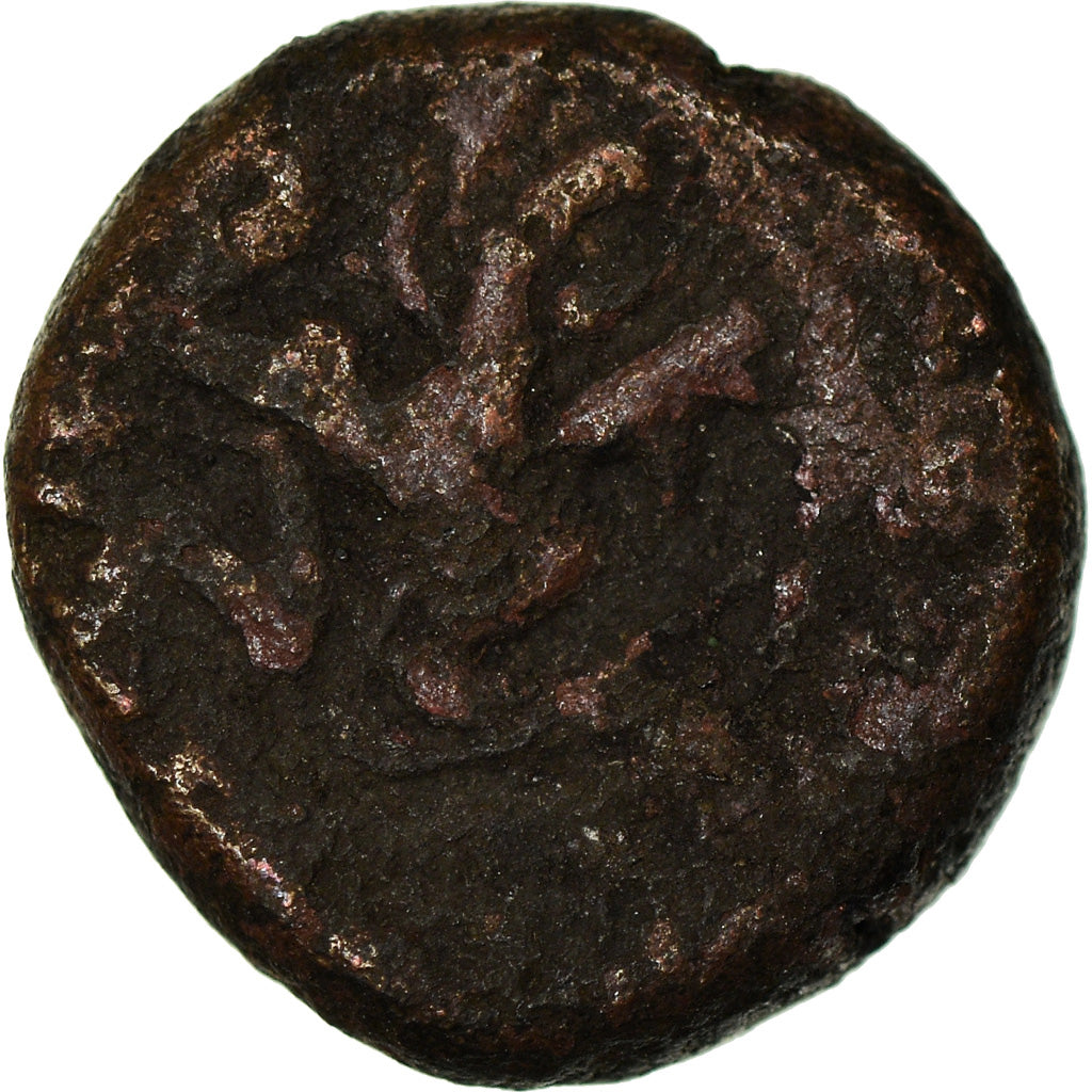 Moneta, India, MADURAI, Kasu, c. 1500, MB+, Rame