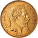 Moneda, Francia, Napoleon III, Napoléon III, 50 Francs, 1862, Paris, MBC+, Oro