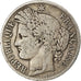 Moneda, Francia, Cérès, 5 Francs, 1850, Bordeaux, BC+, Plata, KM:761.3