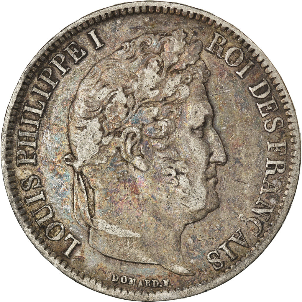 Monnaie, France, Louis-Philippe, 5 Francs, 1831, Rouen, TTB, Argent