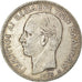 Moeda, Grécia, George I, 5 Drachmai, 1876, Paris, VF(20-25), Prata, KM:46