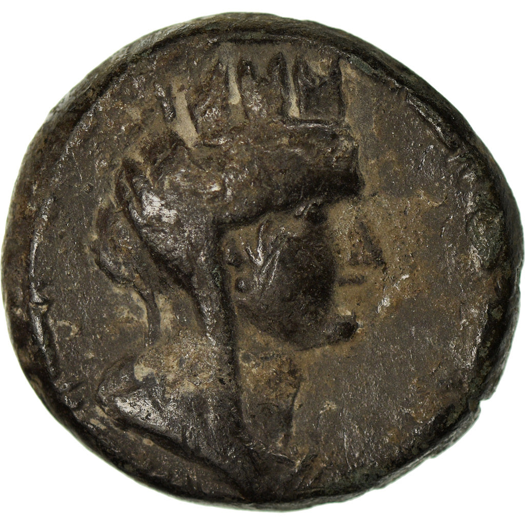 Moneta, Cilicia, Ae, 164-27 BC, Tarsos, MB+, Bronzo, SNG-France:1344-51