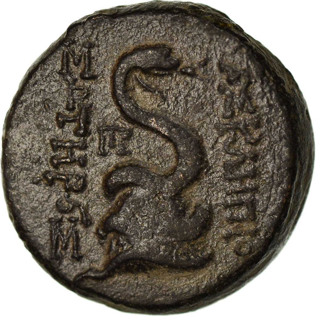 Munten, Mysië, Pergamon, Ae, 133-27 BC, ZF+, Bronze, SNG-France:1803-27