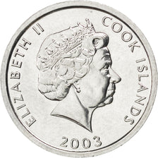 COOK ISLANDS, Cent, 2003, KM #420, MS(63), Aluminum, 21.9, 1.44