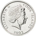 COOK ISLANDS, Cent, 2003, KM #420, MS(63), Aluminum, 21.9, 1.44