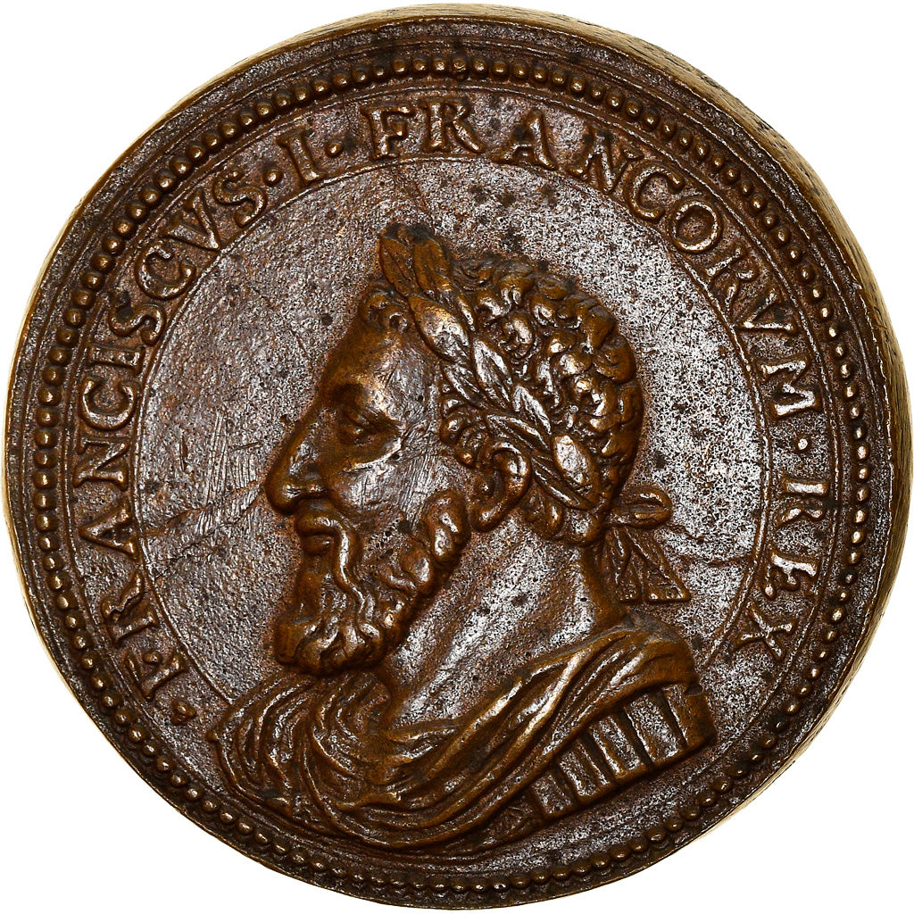 France, Medal, François Ier, Marignan, History, EF(40-45), Bronze
