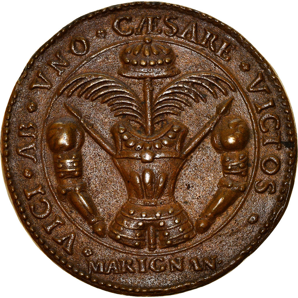 France, Medal, François Ier, Marignan, History, EF(40-45), Bronze