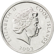 Münze, Cookinseln, Elizabeth II, Cent, 2003, UNZ, Aluminium, KM:421