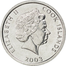 Münze, Cookinseln, Elizabeth II, Cent, 2003, UNZ, Aluminium, KM:422