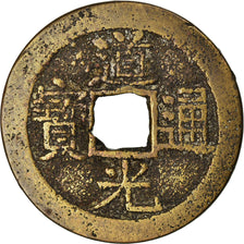 Münze, China, YUNNAN PROVINCE, Tao-kuang, Cash, 1821-51, Tung, S+, Cast Brass