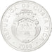 COSTA RICA, 5 Colones, 2008, KM #227b, MS(63), Aluminum, 21.4, 0.89