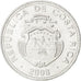COSTA RICA, 5 Colones, 2008, KM #227b, MS(63), Aluminum, 21.4, 0.91